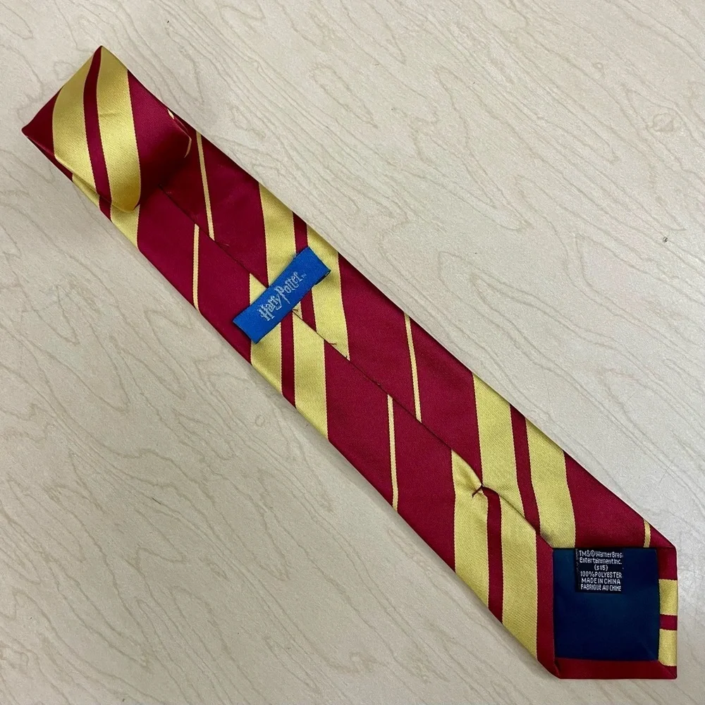 Harry Potter Gryffindor Neck Tie Halloween Costume Wizarding World Hogwarts Red